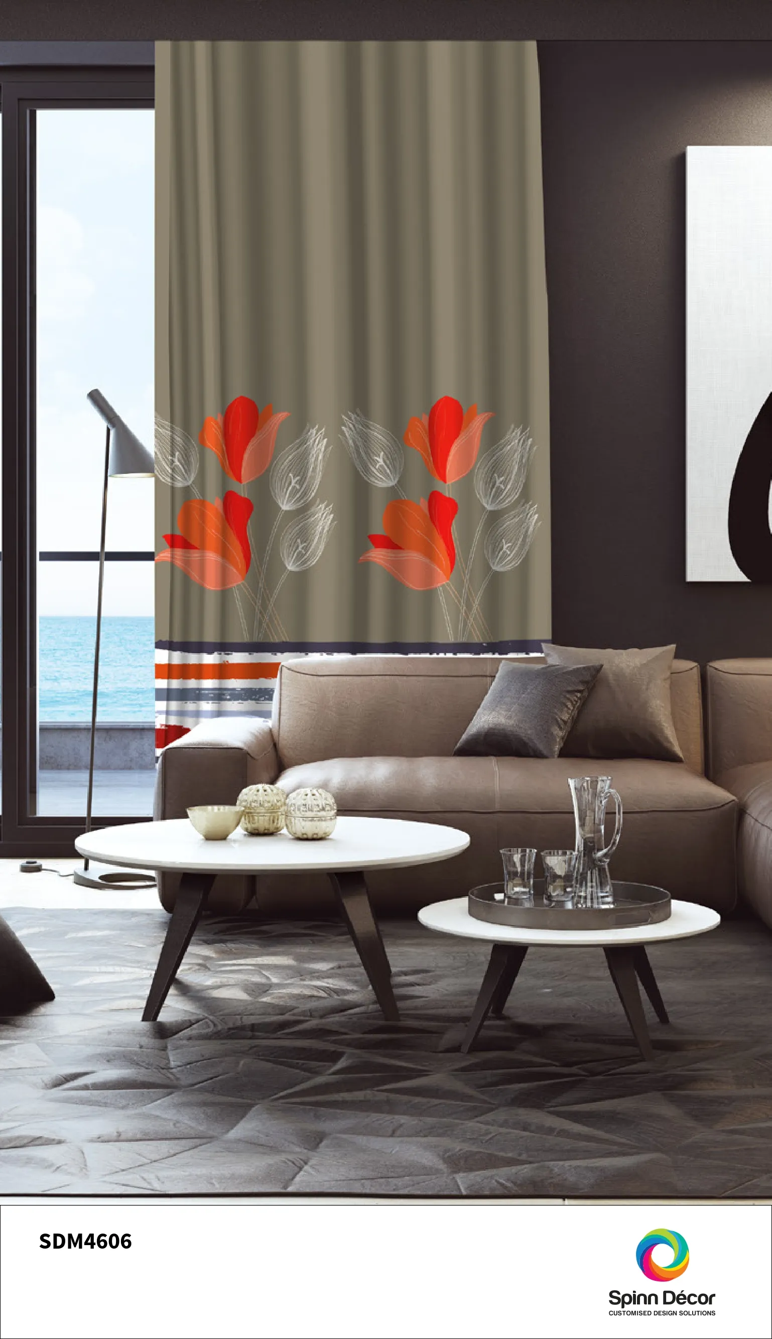 Customized Curtains by Spin Decor - SDM4606 Collection