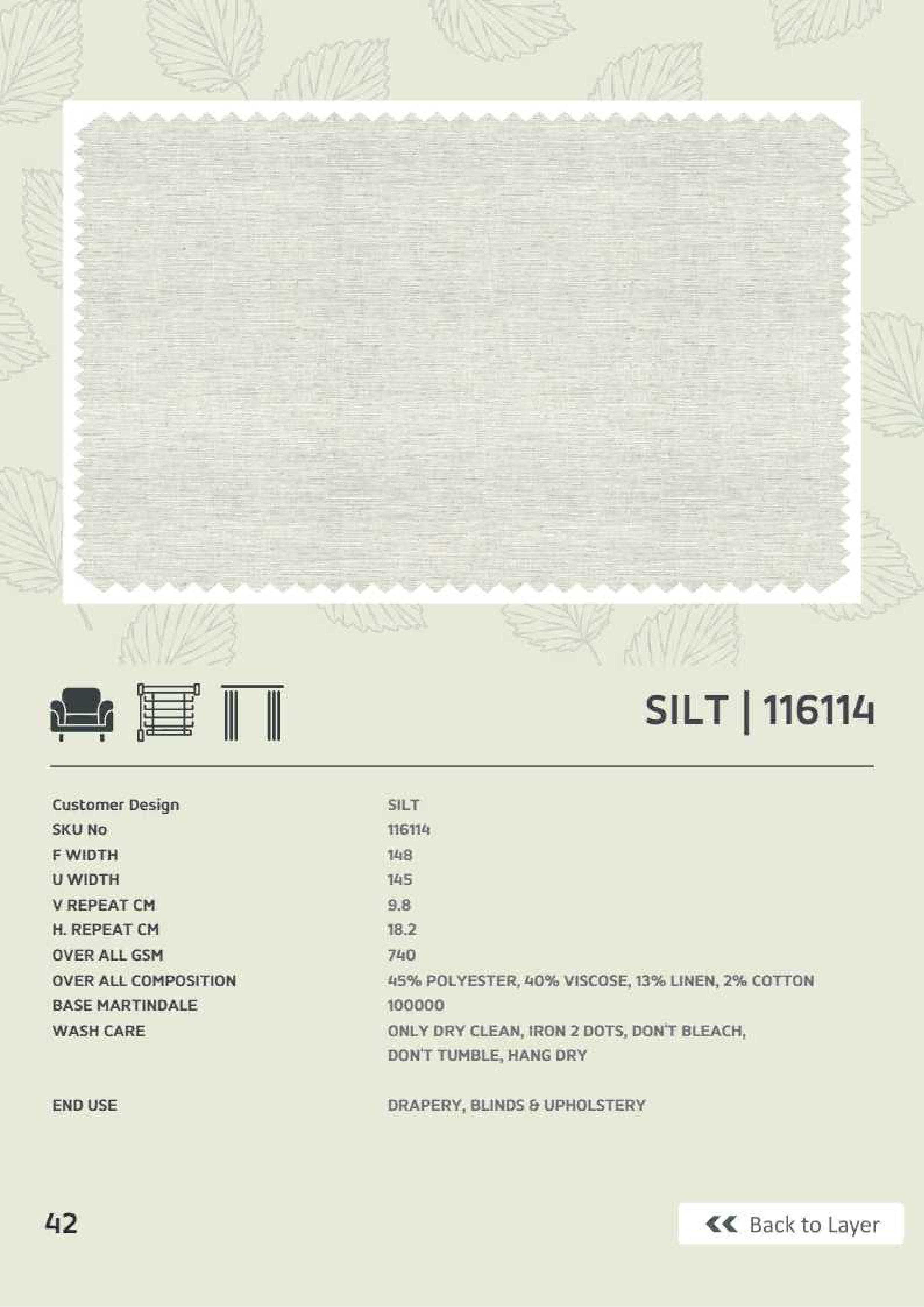 Silt 116114 Premium Linen Fabric - Elegant and Durable