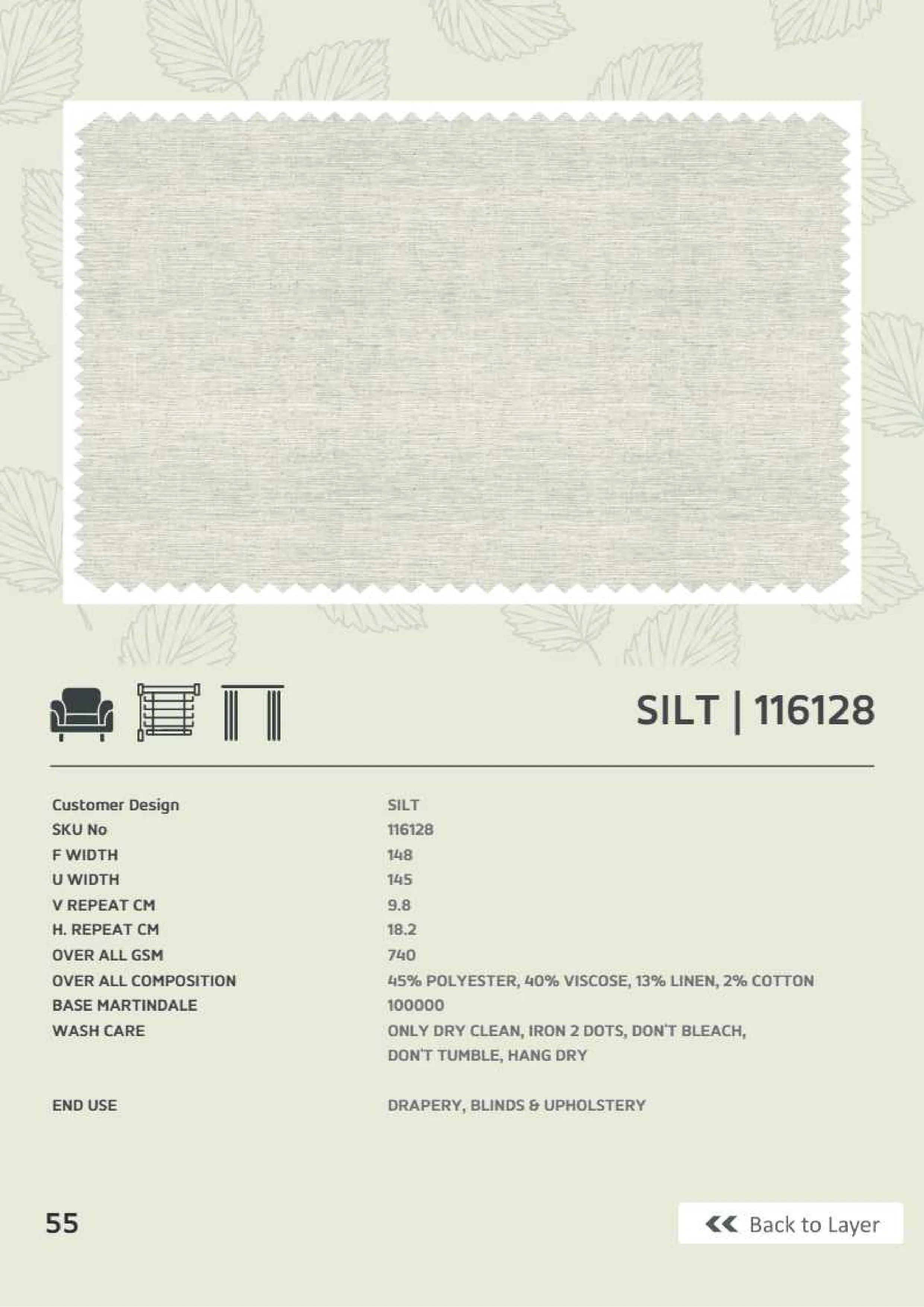 Silt 116128 Linen Fabric – Premium Quality