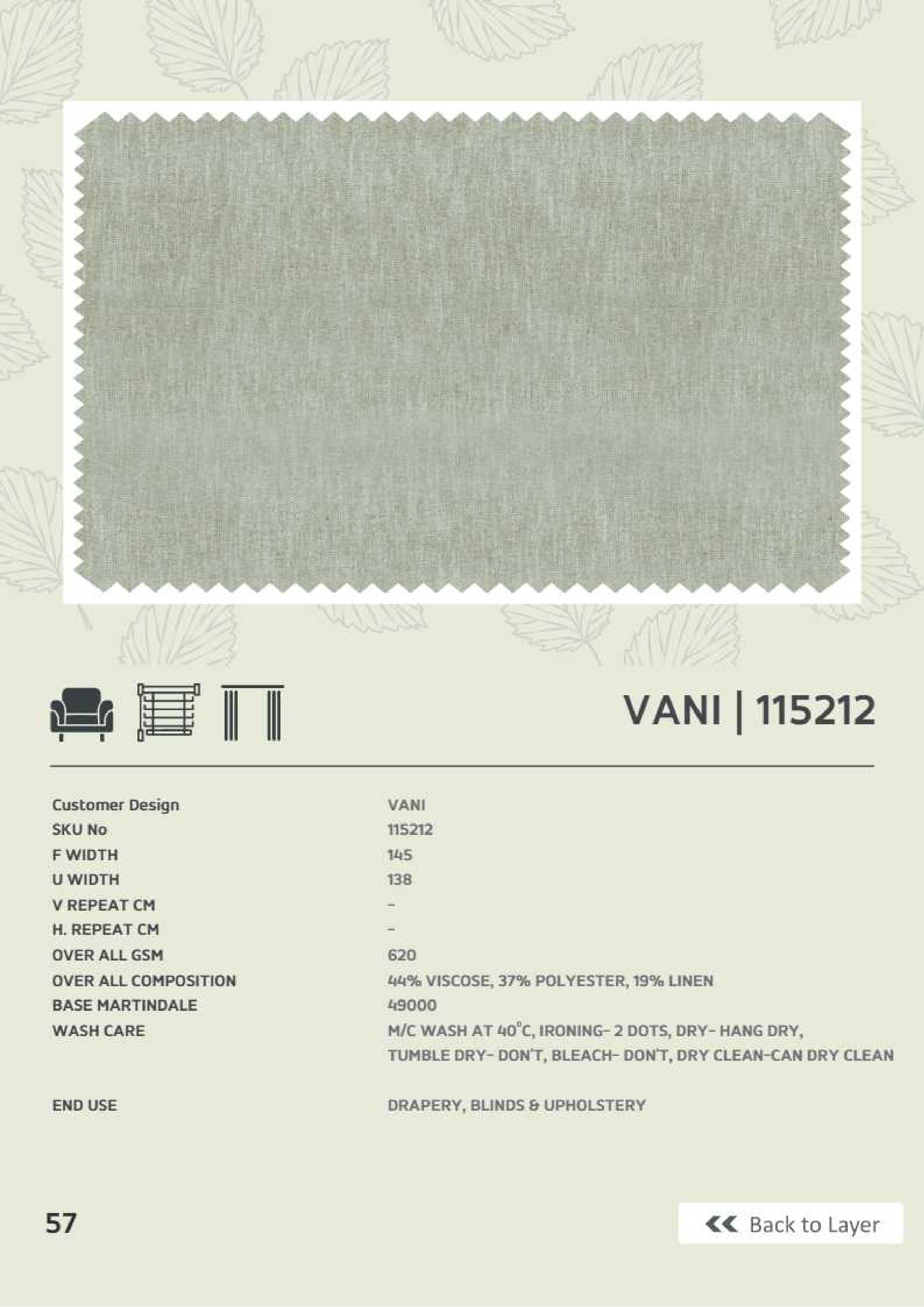 Vani Linen Fabric - Premium Quality (115212)