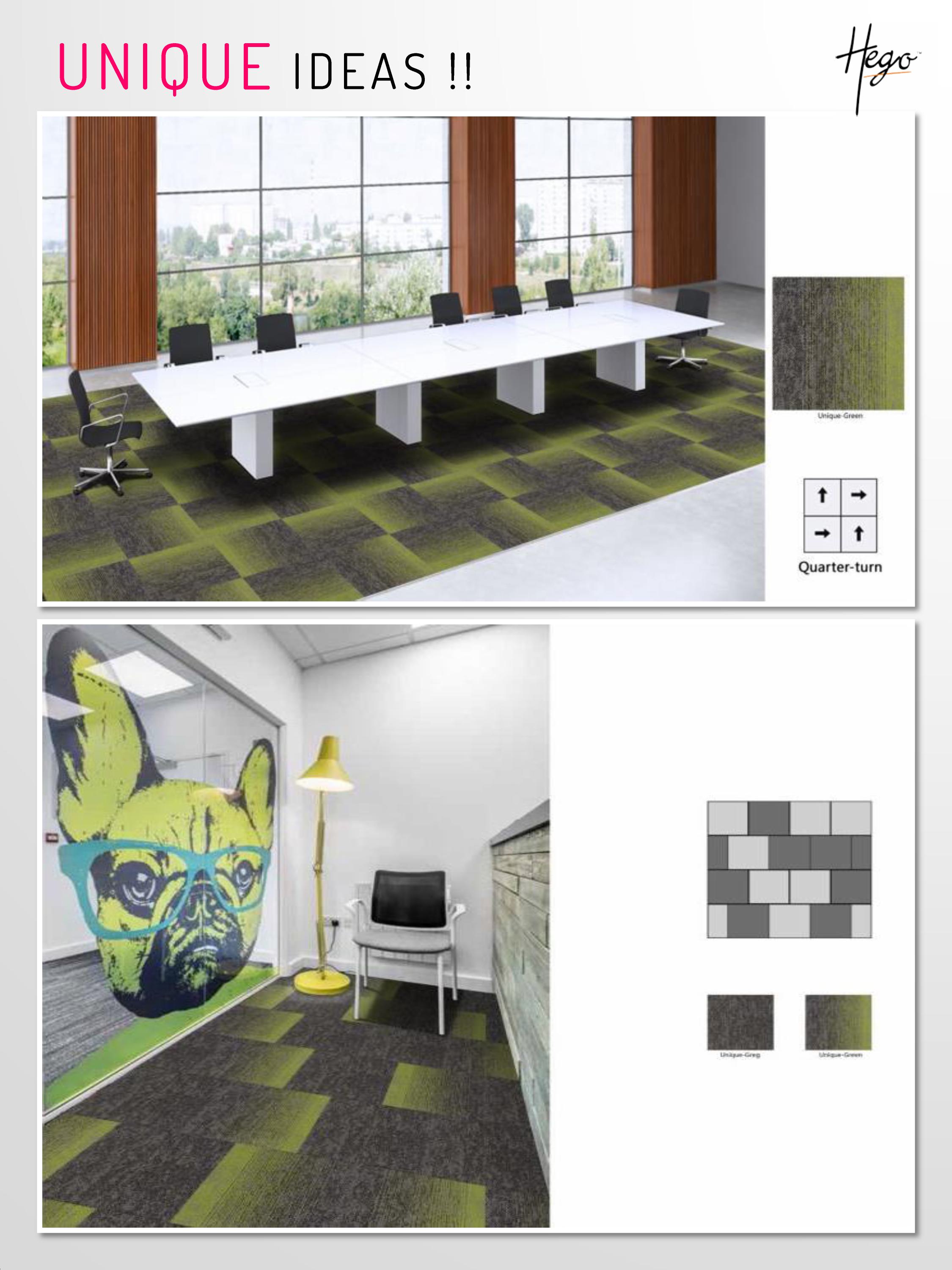 Unique Carpet Tiles for Creative Ideas