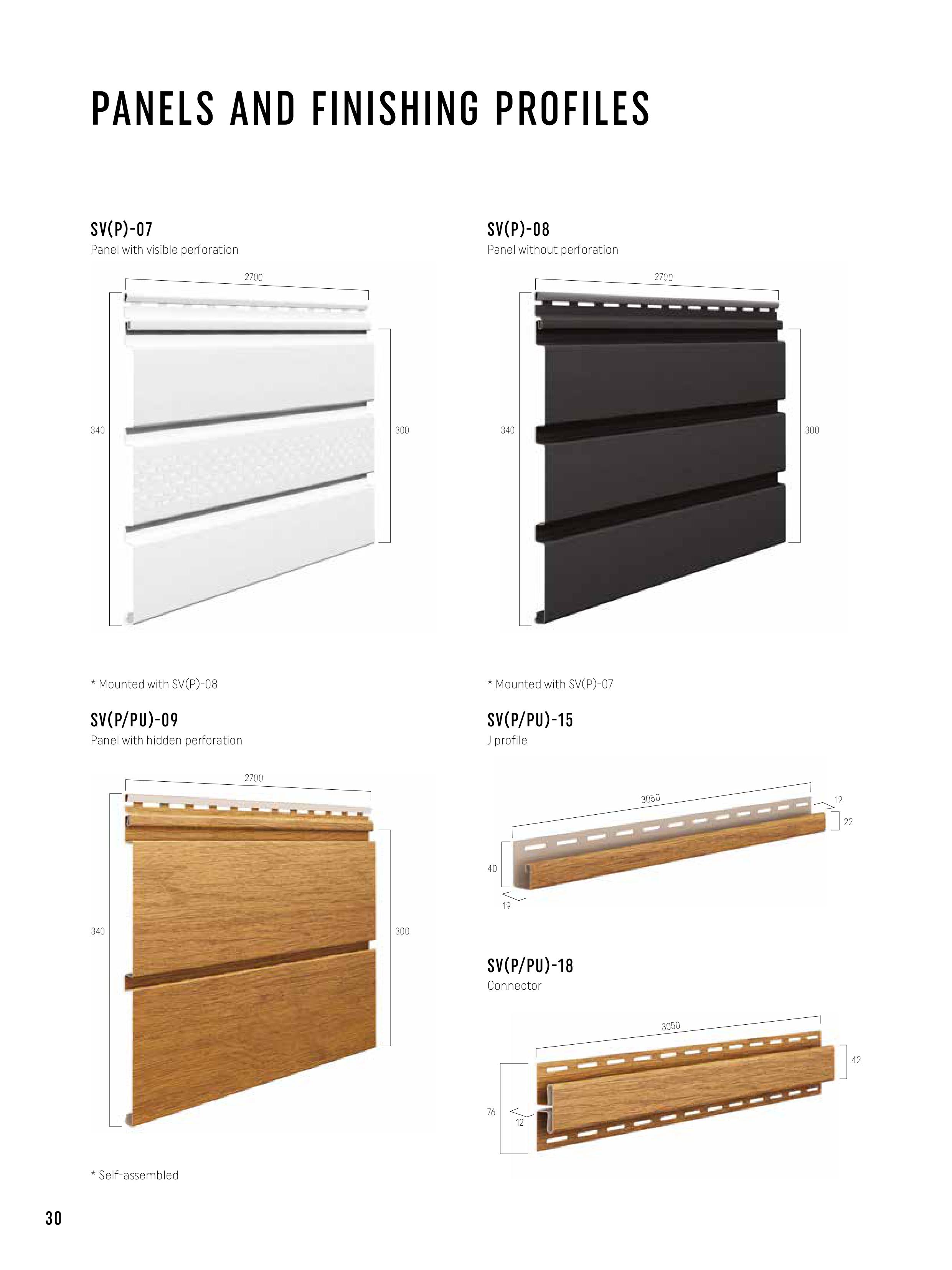 Ceiling Panels & Finishing Profiles - Durable & Stylish