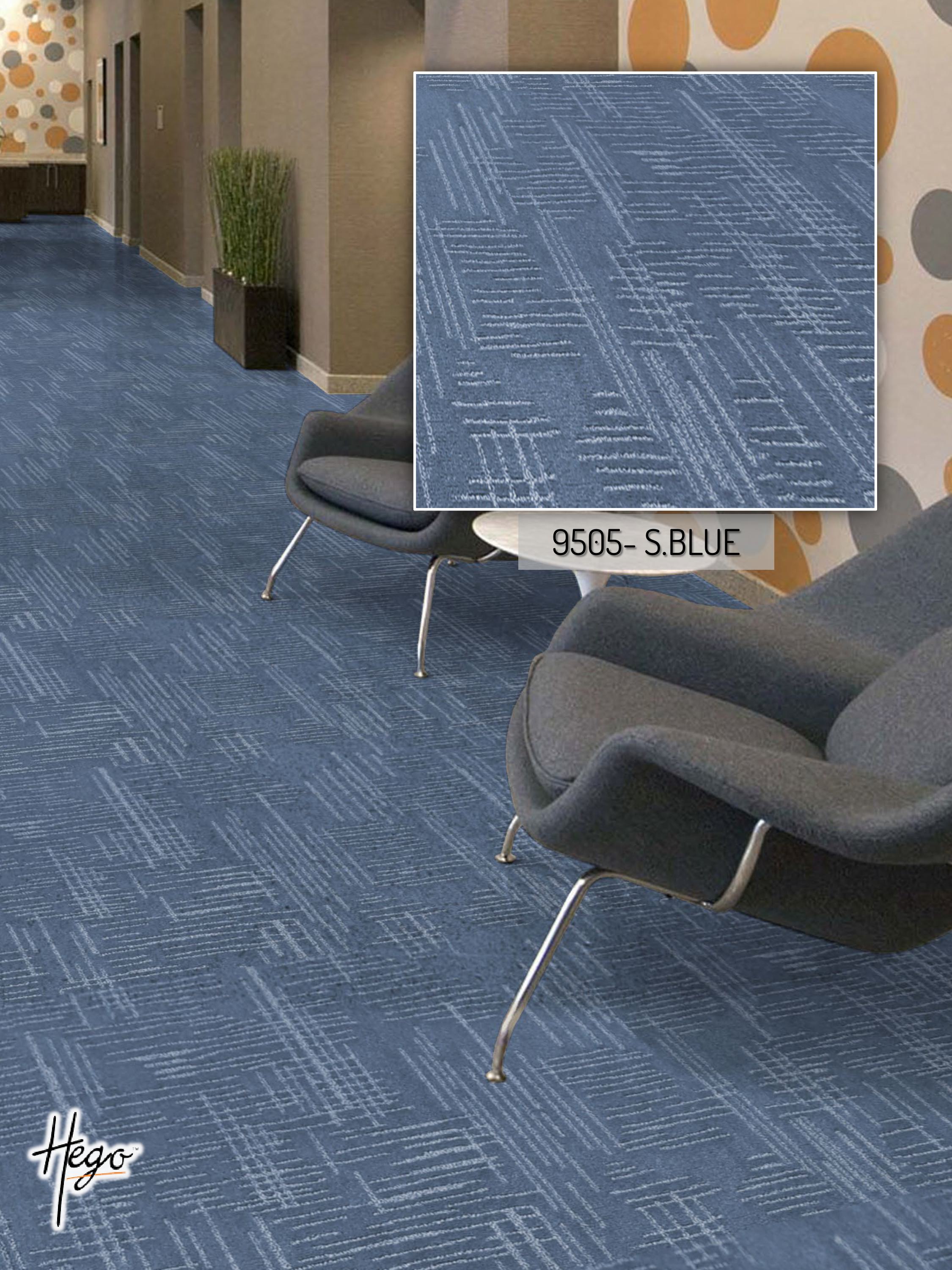 Vision Carpet Roll - S.BLUE, Durable and Stylish