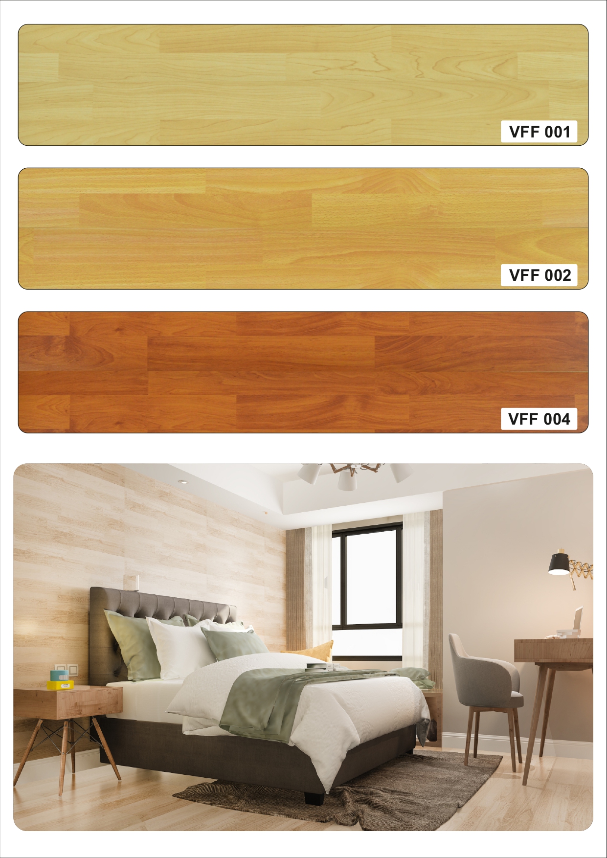 VFF 001 Vista Laminate Wooden Flooring – Durable & Stylish