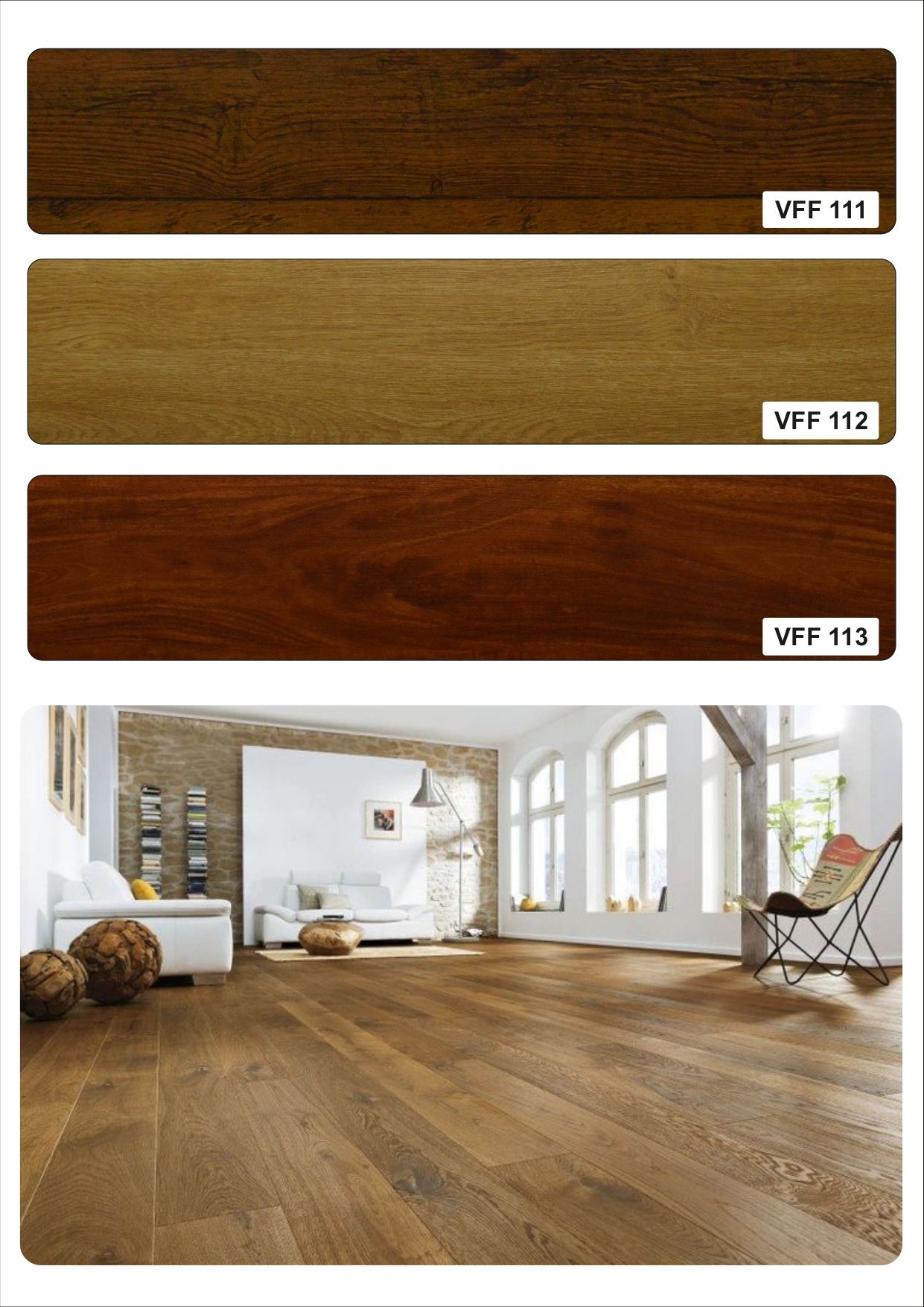 VFF 111 Vista Laminate Wooden Flooring – Durable & Stylish