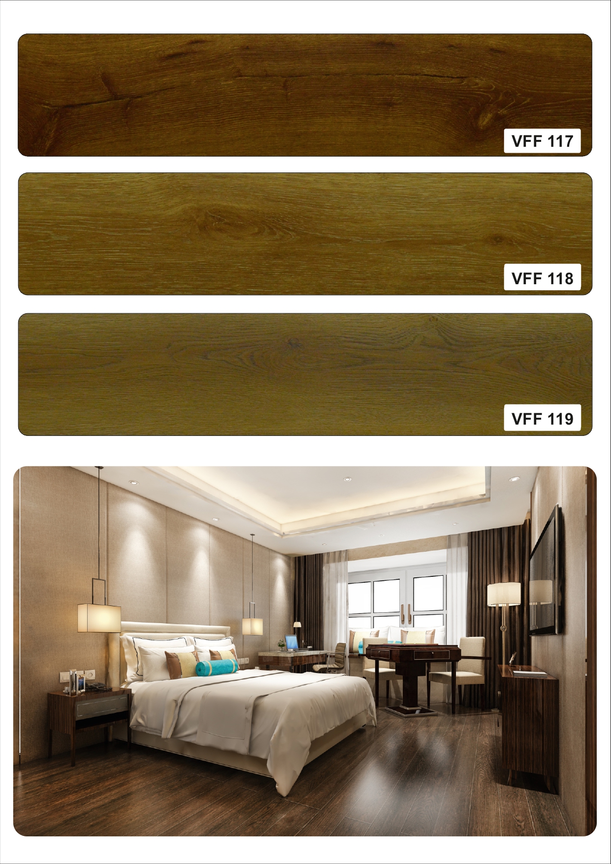 VFF 117 Vista Laminate Wooden Flooring – Durable & Stylish