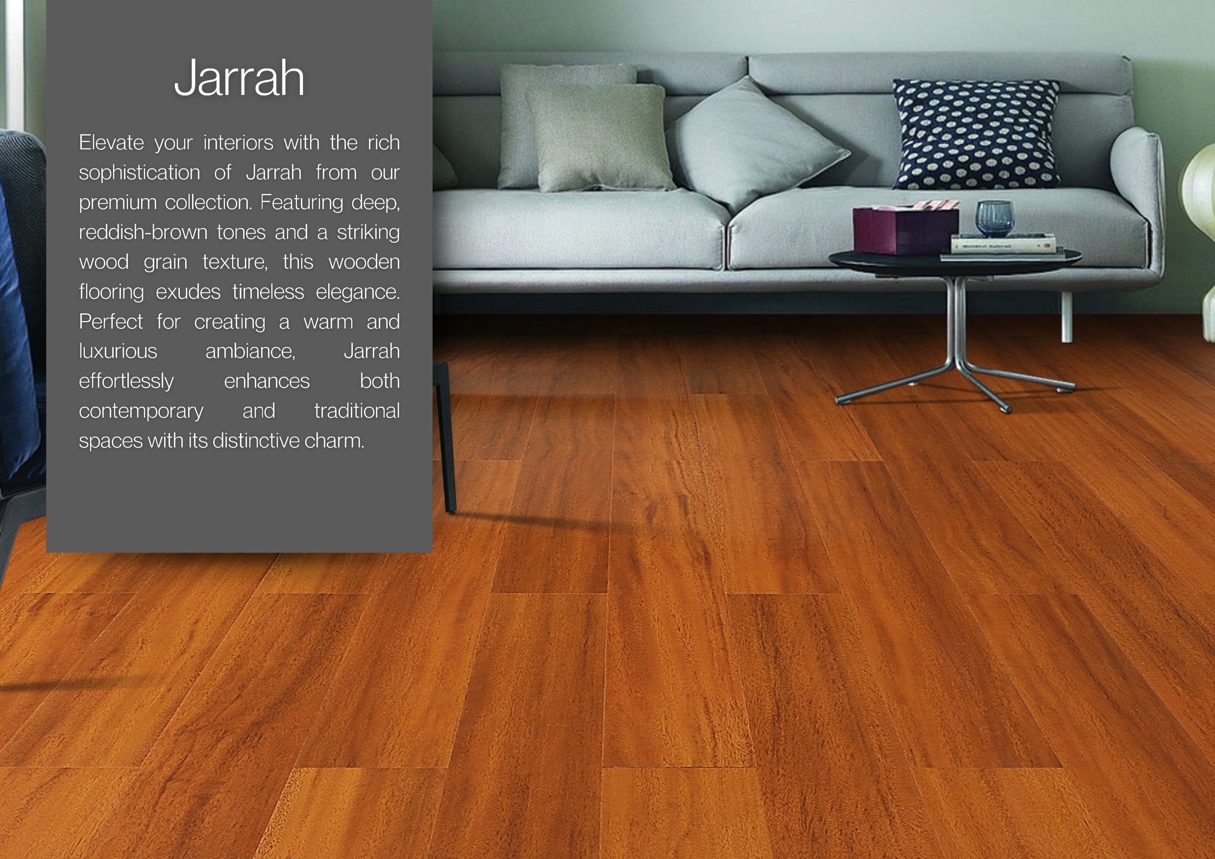 Jarrah Krraft Laminate Wooden Flooring