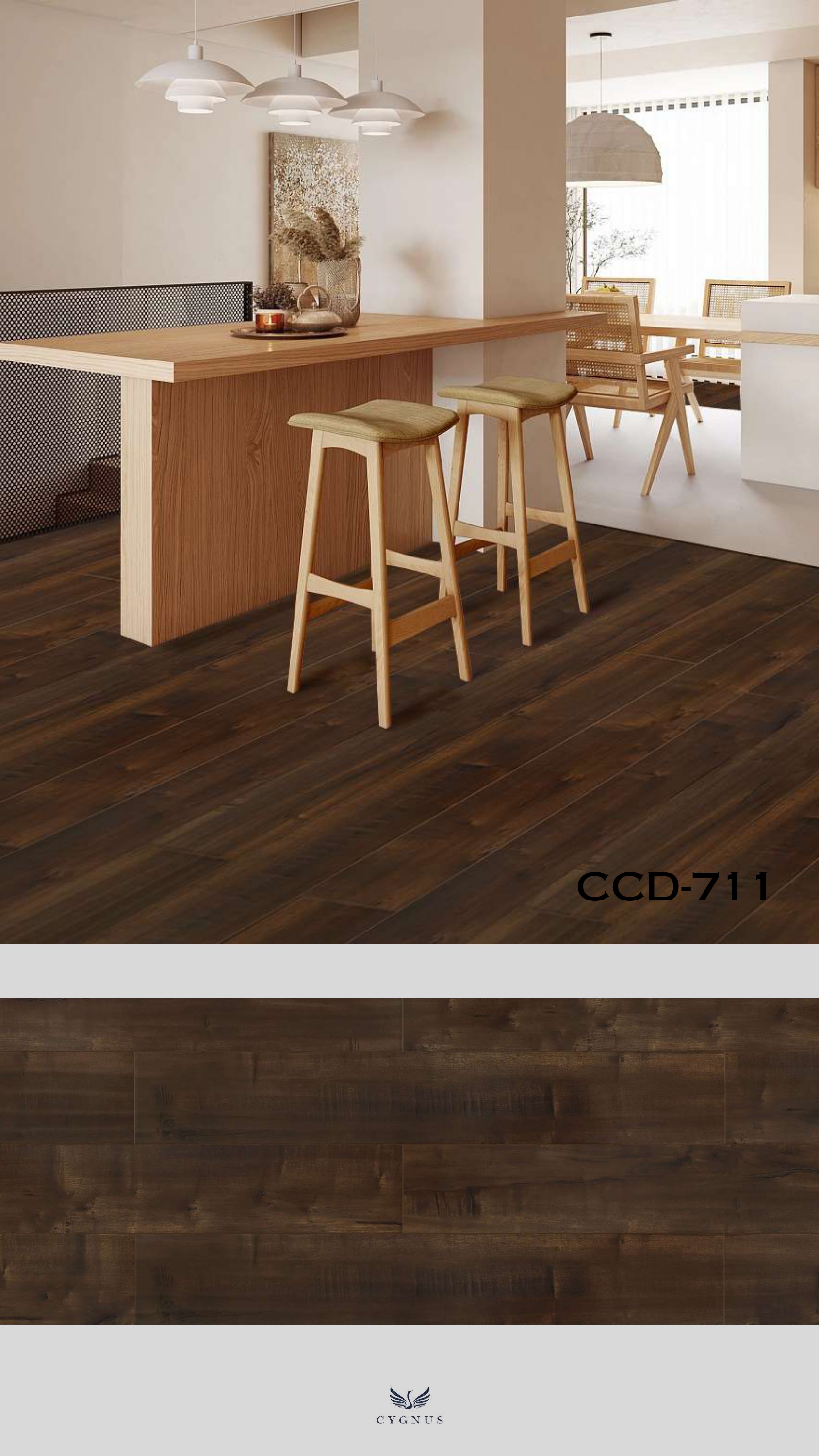 CCD-711 WS Cascade Laminate Wooden Flooring - Durable & Stylish