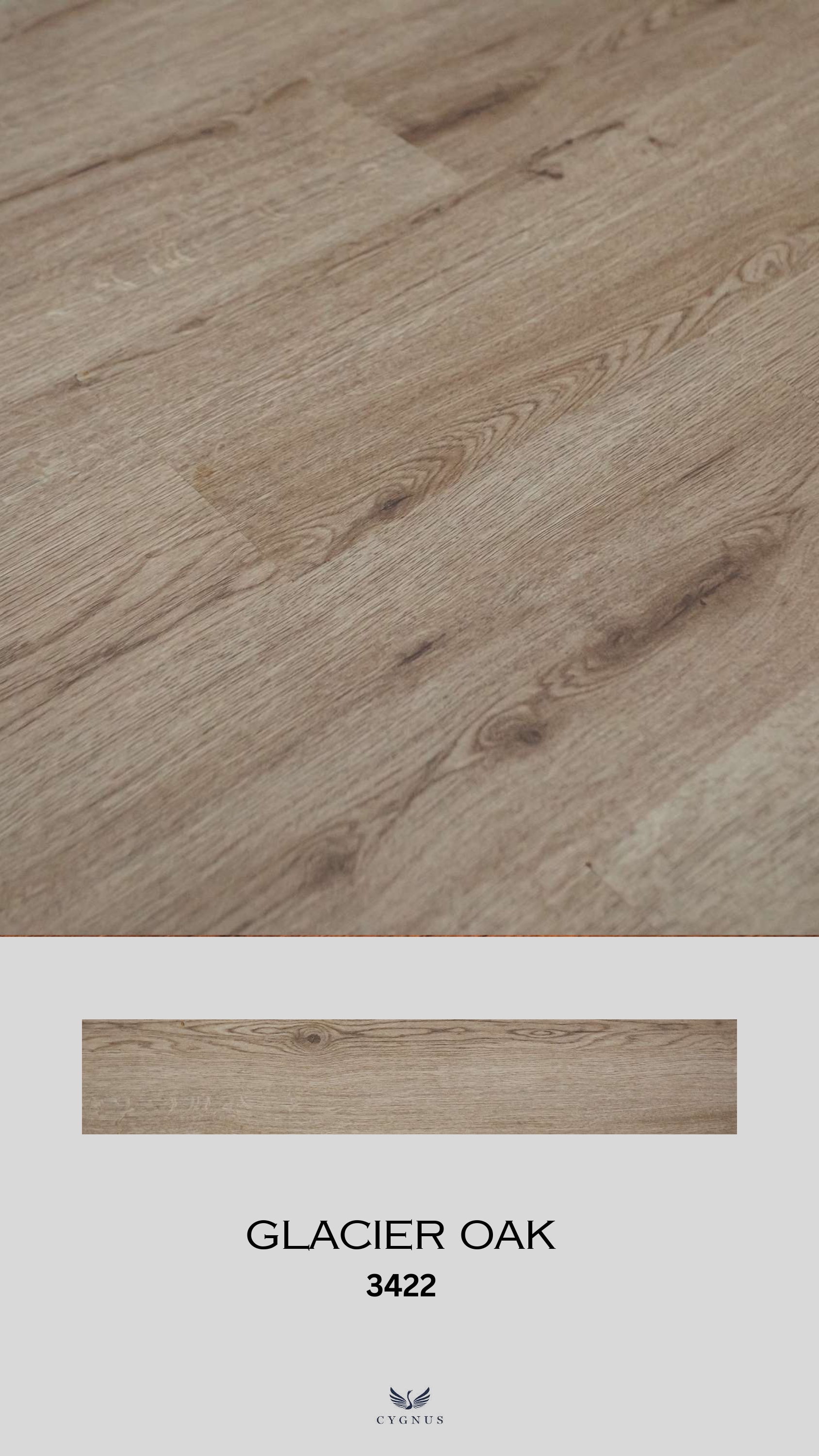 GLACIER OAK 3422 WS Folium Laminate Flooring - Durable & Stylish