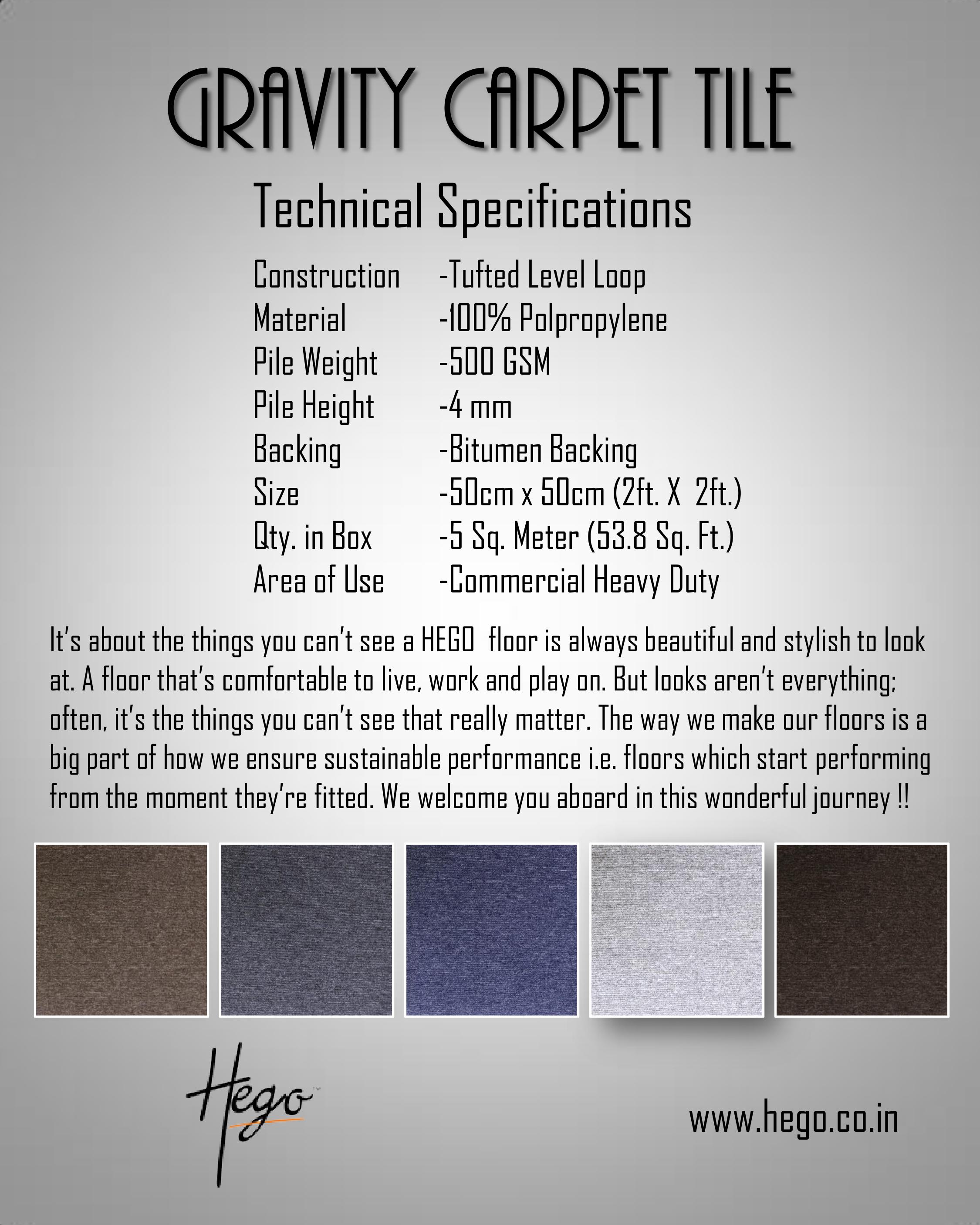 Gravity Carpet Tile – Durable and Stylish Flooring