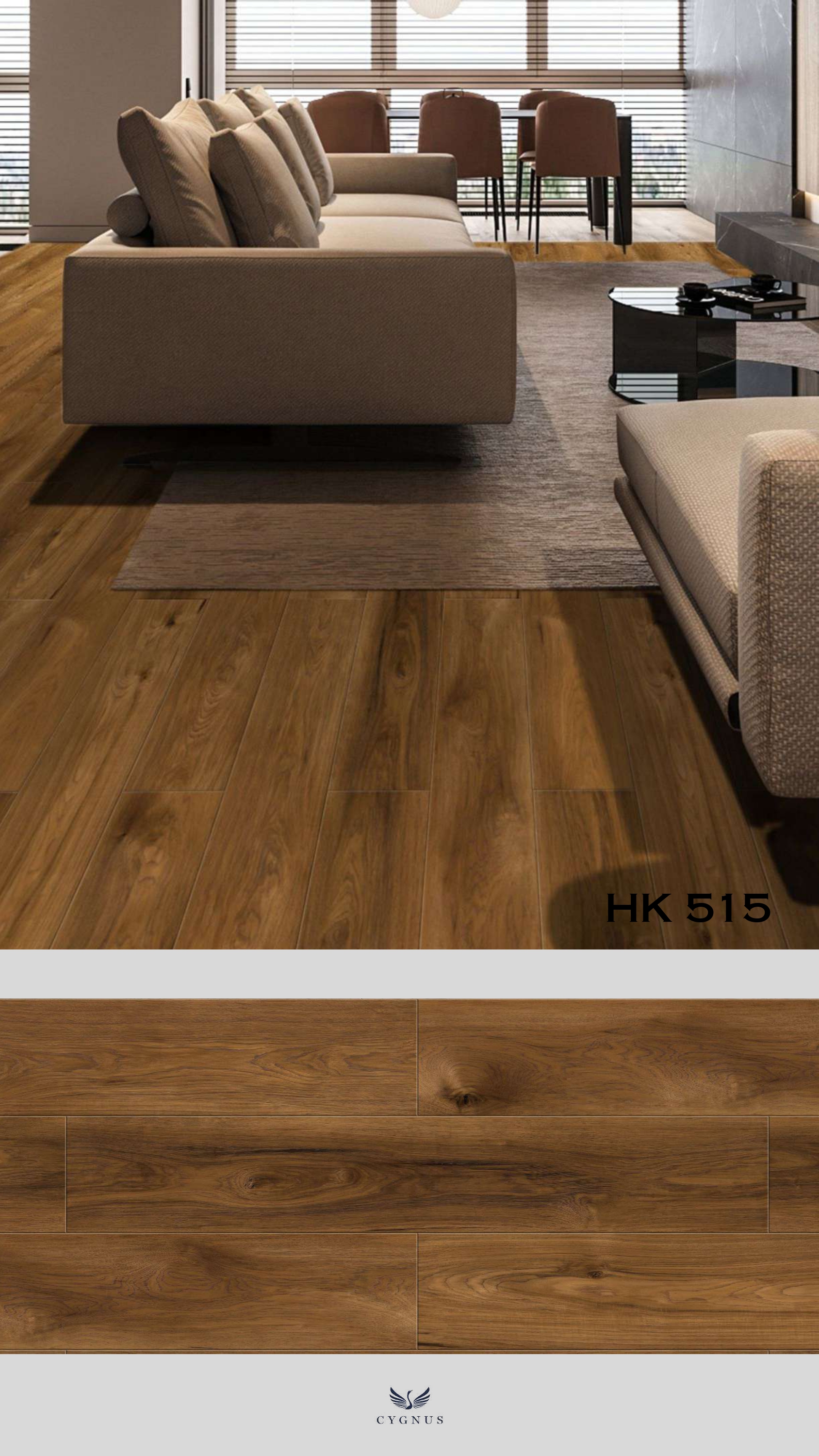 HK 515 WS Hickory Laminate Flooring - Durable & Stylish